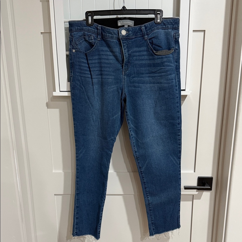 Wit & Wisdom Indigo Ankle Jeans